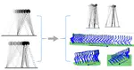 Orbit Characterization, Stabilization and Composition on 3D Underactuated Bipedal Walking via Hybrid Passive Linear Inverted Pendulum Model
