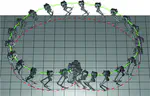 Global Position Control on Underactuated Bipedal Robots: Step-to-step Dynamics Approximation for Step Planning