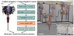 DASH Robot: Minimalistic Design and Optimal Aerial-Terrestrial Locomotion via Contact-Implicit Control